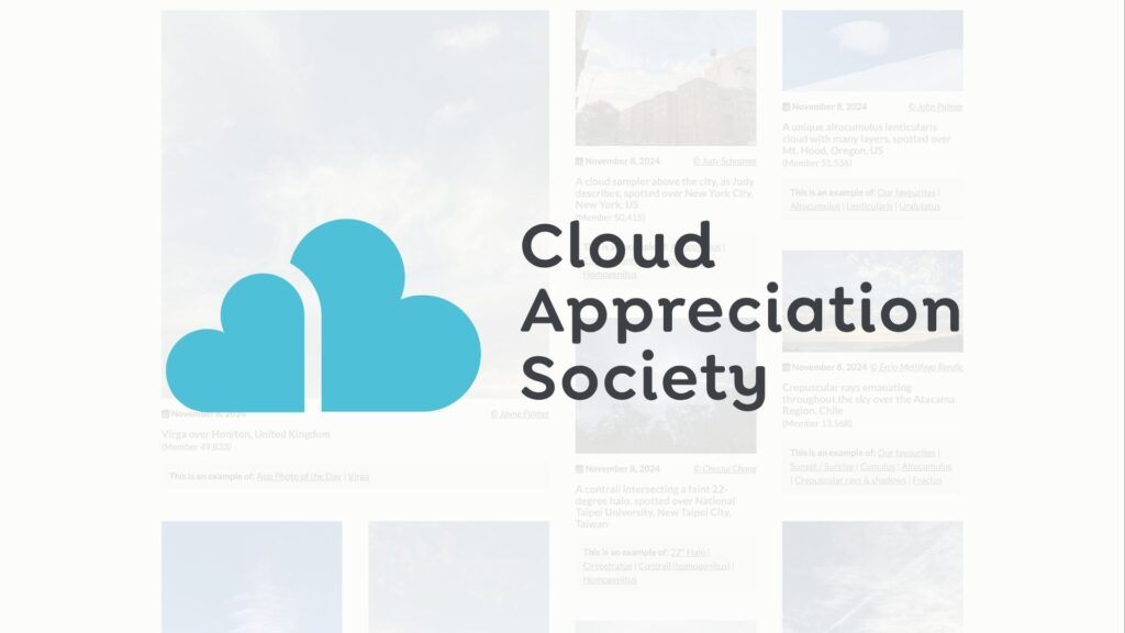 Cloud Appreciation Society website